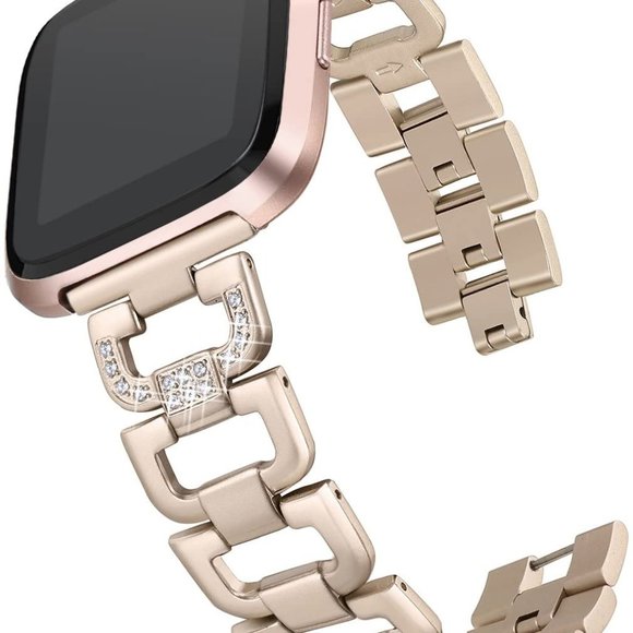 Fitbit Versa Replacement Stainless Band - Picture 6 of 6